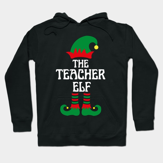 THE TEACHER ELF Hoodie by ZhacoyDesignz